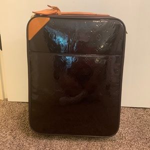 Louis Vuitton Pegasus Luggage Monogram Vernis 45 Weekend/Travel Bag